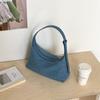 Bolsa Feminina Nova 2025 Bolsa Francesa de Axila Bolsa de Ombro Casual de Alta Qualidade Design Nicho Bolsa Dumpling