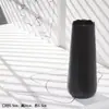 Vaso Minimalista Nórdico Criativo de Cerâmica Preta para Flores Secas Decoração de Arranjo de Flores para Mesa de Casa Sala de Estar Recipiente Hidropônico para Flores