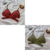 Nuevo Estilo Sujetador de Espalda Hueca para Estudiantes, Cruzado, Sujetador Inalámbrico, Bandeau Fino de Verano