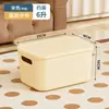 Caixa Organizadora de Miudezas Desktop Cosméticos Brinquedos Lanches Cesta Organizadora Doméstica Plástico Multifuncional Lixeira de Armazenamento para Cozinha