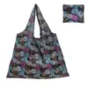 Bolsa de Compras Plegable, Nueva de Gran Capacidad, Bolsa Plegable Ecológica en Stock, Bolsa de Tote de Almacenamiento Plegable Portátil Impresa Creativa