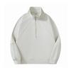 Sudadera Dengjie con Media Cremallera 420g Chaqueta Engrosada para Hombre, Diseño Combinado con un Toque de Lujo, Versátil Abrigo de Cuello Alto para Otoño e Invierno