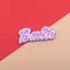 Atacado de fábrica spot marca de letras Barbie diy feito à mão resina acessórios cola de creme cola de gota patch para capa de celular