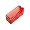 Lata de galletas con forma de copo de nieve, caja metálica vacía, almacenamiento colorido para pasteles, dulces de boda, suministros para hornear, galletas, galletas de piña, caja metálica