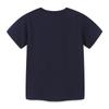 T-shirt para meninos de verão Europa e Estados Unidos de manga curta para crianças de pequeno e médio porte T-shirt de malha de algodão para crianças de pescoço redondo jaqueta de desenho animado uma geração de cabelo