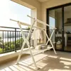 Tendedero Plegable Forma de X, Altura Ajustable, Doble Barra, de Pie, para Balcón, Uso en Interiores y Exteriores, Extensible para Colgar Ropa y Colchas