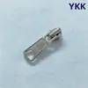 Cremallera Ykk No. Cremallera de 3 Dientes Metálicos con Deslizador de Bloqueo Automático para Bolsas, Bolsillos y Ropa, con Deslizador Antideslizante
