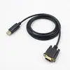 Cable Adaptador de DisplayPort a VGA de Fábrica Thunderbolt displayport a VGA Cable de Conversión 1080 1.8m