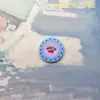 Botones Lindos de Dibujos Animados Redondos en Forma de Corazón con Estampado de Manzana para Diarios DIY, Decoraciones Cuadriculadas Vintage, Se Pueden Mezclar y Combinar