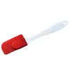 Espátula de Silicone Dividida Pequena Bolo Creme Manteiga Espátula de Manteiga Cozinha DIY Ferramentas de Confeitaria Confeitaria