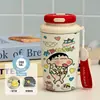 Termo nuevo aislado de acero inoxidable 316L, una taza de café creativa y portátil para niños, perfecta para estudiantes, con un diseño moderno y elegante