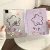 Funda de gato estrella inglesa adecuada para iPad Air8/7, mini7/6, linda Y-fold pro de 13 pulgadas