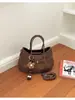 Bolsa de mão de luxo, nicho, para mulheres, nova coleção outono 2026, retrô e moderna, perfeita para o dia a dia, bolsa de ombro, bolsa transversal, bolsa tote