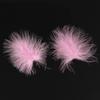 Nuevo Super Fairy - Tocado de plumas blancas, horquilla para el pelo de celebridades de Internet, vestido de novia, fotografía diaria, viaje, accesorios distintivos para el cabello con plumas dulces