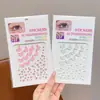 Pegatinas de Mariposa para Cara de Niños Pegatinas de Maquillaje Pegatinas de Cara de Diamante Niñas Pequeñas Año Nuevo Niñas de Escenario Pegatinas de Cristal 3D Actuación