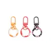 Hebilla de Puerta de Pintura Color Caramelo Más Hebilla de Resorte de Rosquilla Llavero DIY Colgante para Maleta Muñeca Cadena para Teléfono Móvil