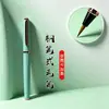 Pluma Fuente Estilo Pluma Pincel, Portátil, Recargable, Hermosa Pluma de Caligrafía, Pequeña Pluma de Punta Suave para Letra Regular, Dedicada para Caligrafía, Viene con Tinta y Cartucho de Tinta