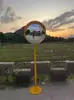 Espejo Fotográfico de Celebridad de Internet, Espejo Reflectante Cóncavo-Convexo, Decoración para Actividades al Aire Libre, Espejo de Gran Ángulo, Toma de Fotos en Atracciones Turísticas, Espejo Rosa Divertido