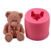 Urso Dobrável Doce Bolo Molde Decorativo Cozinha Dobrável Doce Ferramenta DIY Assar H2347 Molde Bolo Molde Mais