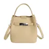Bolsa de Mão Retro Fashion com Padrão Lichia Bolsa Saco para Mulheres 2026 Novo Estilo Coreano Versátil Bolsa de Ombro Bolsa Transversal