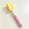 Cepillo para el Hogar al por Mayor, Cepillo para Taza Térmica, Cepillo para Botellas, Cepillo Limpiador de Tazas con Esponja, Cepillo de Limpieza de Cocina