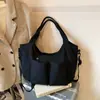 Bolso Tote de Gran Capacidad Estilo Coreano de Nicho, Bolso Cruzado, Bolso de Mujer, Bolso de Mano Simple Casual para el Trabajo, Bolso de Hombro Ligero