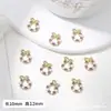 Corona de Navidad Joyería para Uñas Lazo de Perla Uñas Metálicas Decoración de Uñas Portátil Joyería de Diamantes para Uñas Aleación Pedrería