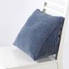Almofada de Veludo para Dormir Lombar Almofada Lombar Removível e Lavável Protetor de Cintura Cor Sólida Escritório Carro Almofada de Encosto Almofada Macia Transfronteiriça