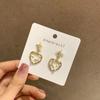 Aretes de Alta Gama para Mujer, Aretes Nicho, Joyería de Temperamento de Flor de Perla Retro, Aretes para Puesto Mayorista
