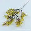 Venta al por mayor transfronteriza 96 Piezas de Gipsófila de Seda Flores Artificiales Decoración del Hogar Conjunto para Salón de Bodas Accesorios de Fotografía Flores Decorativas
