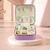 Joyero portátil estilo princesa estilo europeo, pequeño, de viaje, de Corea del Sur, para mujer