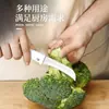 Cuchillo Curvo Pequeño Plegable de Acero Inoxidable Cuchillo para Plátano Cuchillo para Melón Fruta Cuchillo Pelador Set de Cuchillos Pelador de Piña Cuchillo Douyin Dropshipping