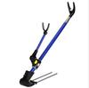 Suporte de aço inoxidável Suporte de vara de pesca de aço inoxidável em negrito Suporte de bateria Suporte de caixa de pesca de dupla finalidade Pesca