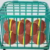 Caixa dobrável de armazenamento de bolas de futebol de aço inoxidável Cesta de basquete para jardim de infância e escola Carrinho de armazenamento de bolas Carrinho de bolas