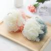 Bola de baño grande doble, bola de baño exfoliante, flor de baño, baño de burbujas, suministros de baño, fuente mayorista, suministro directo de fábrica