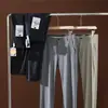 Pantalones Rectos de Seda de Hielo 3361