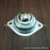 Rueda de ojo de buey diamante de una pulgada línea transportadora rueda de ojo de buey galvanizada rueda de hierro con rodamiento de bola universal de 25 cm suministro puntual