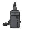 Bolsa de pecho de alta gama para exteriores, bolso cruzado, bolso pequeño para hombre, bolsa táctica para el día a día, mochila deportiva casual, bolso de hombro para hombre