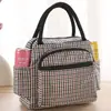 Bolso Nuevo para Mujer Bolso de Tela Impermeable Bolso Grueso de Cinco Capas para Mamá Bolso de Mano para el Trabajo Bolso para Lonchera Bolso de Mano Bolso de Regalo para Mamá