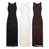 Comercio Exterior 2025 Otoño Nuevo Estilo Europeo y Americano Moda Femenina Sexy Ajustado Vestido con Borlas 8741240
