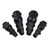 Rodilleras para motocicleta, coderas, equipo de protección para deportes al aire libre para motociclista, coderas y rodilleras para deportes de carreras y conducción todoterreno, juego de cuatro piezas