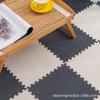 Alfombra patchwork de franela de hormiga pelo corto cuadrado completo color sólido sala de estar dormitorio alfombra engrosada área grande se puede cortar