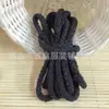 Cuerda de Algodón Hueca de Doble Capa de 5 mm de Colores, 8 Hilos, para Cintura de Pantalones, Cuerda de Sombrero, Cordón, Cuerda para Tejer DIY Hecha a Mano 90m
