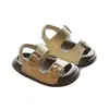 Novedad Verano 2026 Moda Infantil Hebilla de Cinturón Versátil Sandalias de Playa Suela Suave Antipatadas