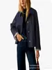 Chaquetas Europeas y Americanas de Tallas Grandes, Ropa Femenina Transfronteriza, Abrigos de Cuadros para Primavera y Otoño, Pedidos Pequeños con Entrega Rápida, Ventas Directas de Fábrica