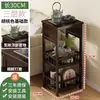 Nova Mesa de Chá Estilo Chinês Gabinete Lateral de Sofá para Sala de Estar Pequena Mesa de Café Sala de Chá Suporte de Chá Armário de Armazenamento Armário de Canto Armário de Armazenamento