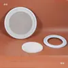 19 # 4 pulgadas 5 pulgadas 6.5 pulgadas 8 pulgadas Rejilla de Altavoz Totalmente Blanca Cubierta de Altavoz de Techo Malla Metálica Modificada para Coche