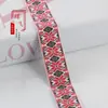 Estilo Étnico Geométrico Flor de Rombo Oito Folhas Fita Jacquard Acessórios Roupas Cortinas para Casa Várias Decorações DIY