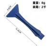 Herramienta para abrir pantallas de teléfono, palanca triangular, tabla de palanca, herramienta para desmontar y reparar tabletas, raspador de metal