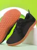 Zapatos Descalzos Transfronterizos de Punta Ancha Zapatos Casuales Suela Suave Antideslizante Transpirables para Hombre y Mujer Zapatos Deportivos para Ciclismo y Fitness Verde No Fluorescente